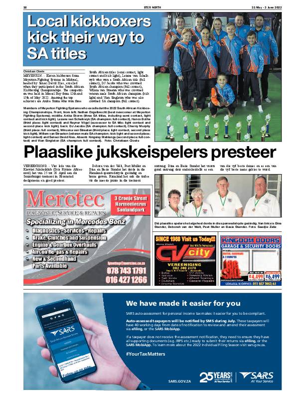 STER NORTH 31 May – 3 June 2022 page 16