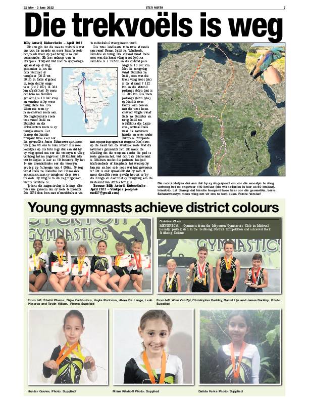 STER NORTH 31 May – 3 June 2022 page 7