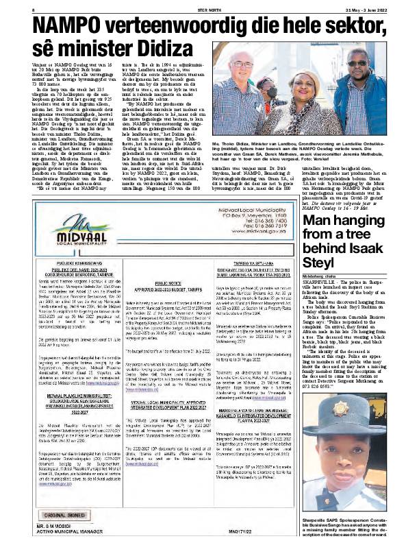 STER NORTH 31 May – 3 June 2022 page 8