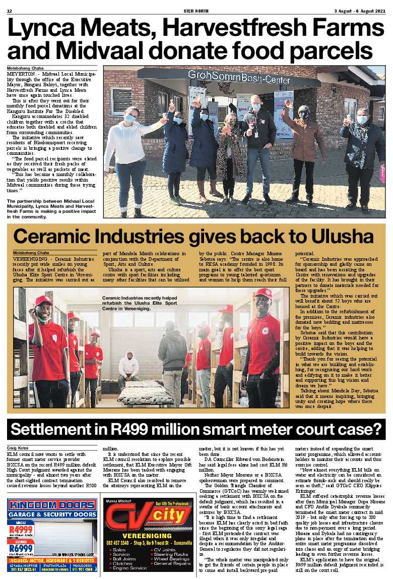 STER NORTH 3 August – 6 August 2021 page 11