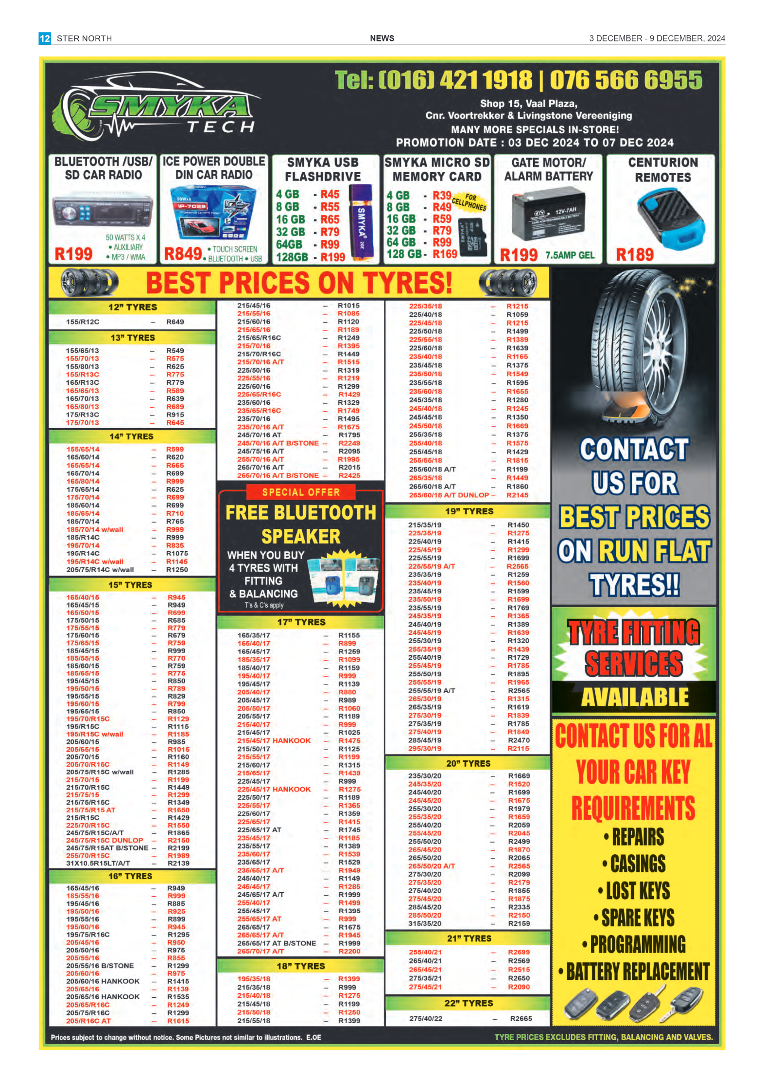STER NORTH 3 DECEMBER – 9 DECEMBER, 2024 page 12