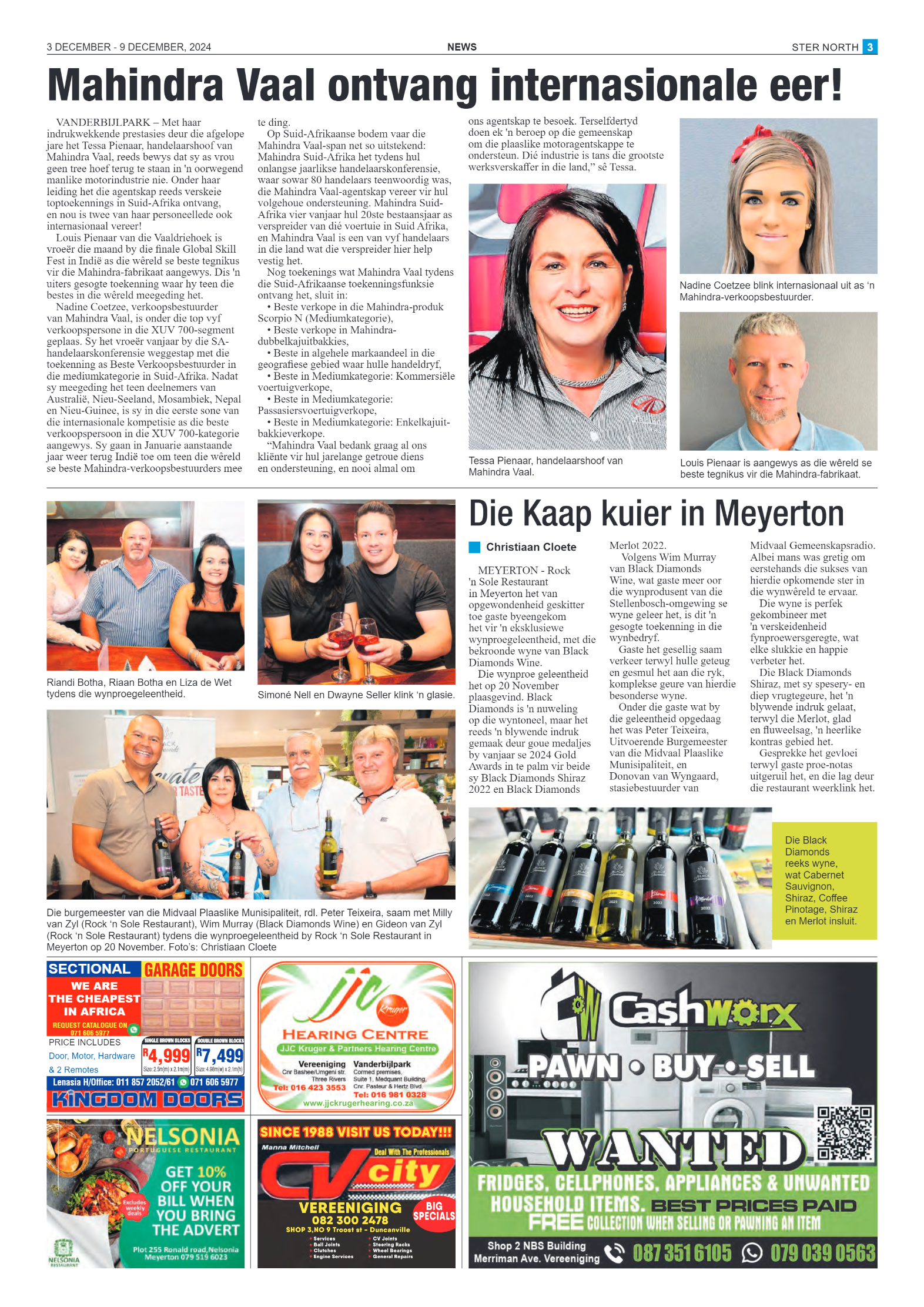 STER NORTH 3 DECEMBER – 9 DECEMBER, 2024 page 3