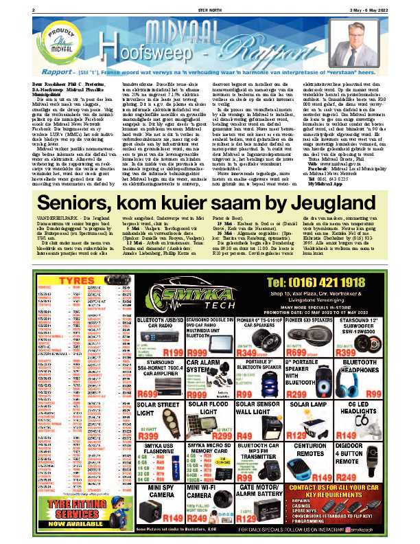 STER NORTH 3 May – 6 May 2022 page 2