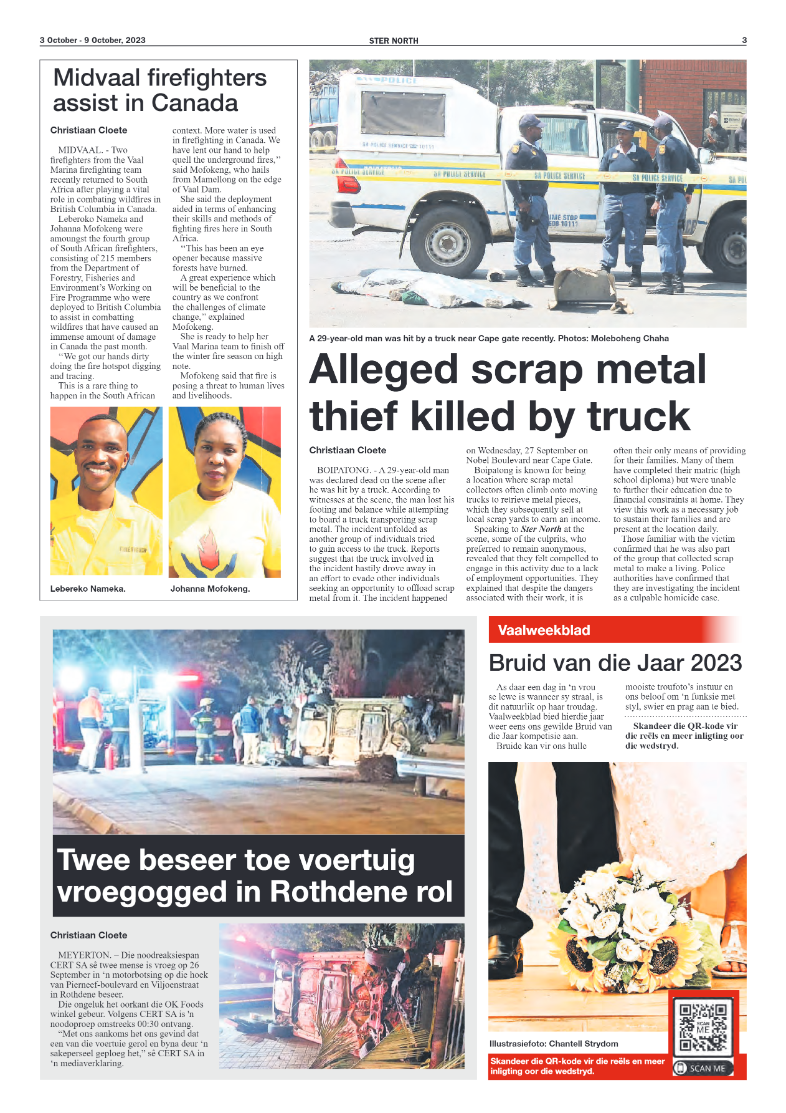 STER NORTH 3 October – 9 October, 2023 page 3