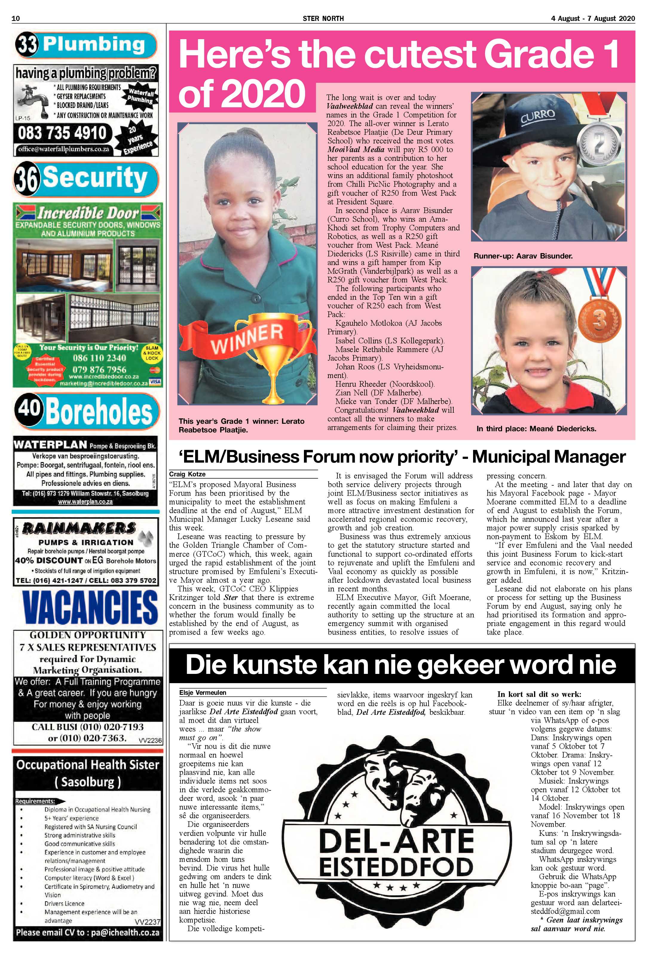 STER NORTH 4 AUGUST – 7 AUGUST 2020 page 10