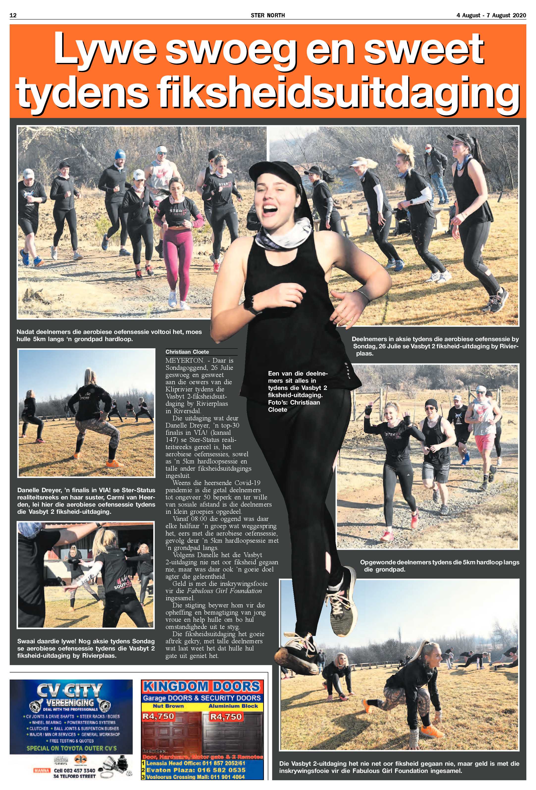 STER NORTH 4 AUGUST – 7 AUGUST 2020 page 12