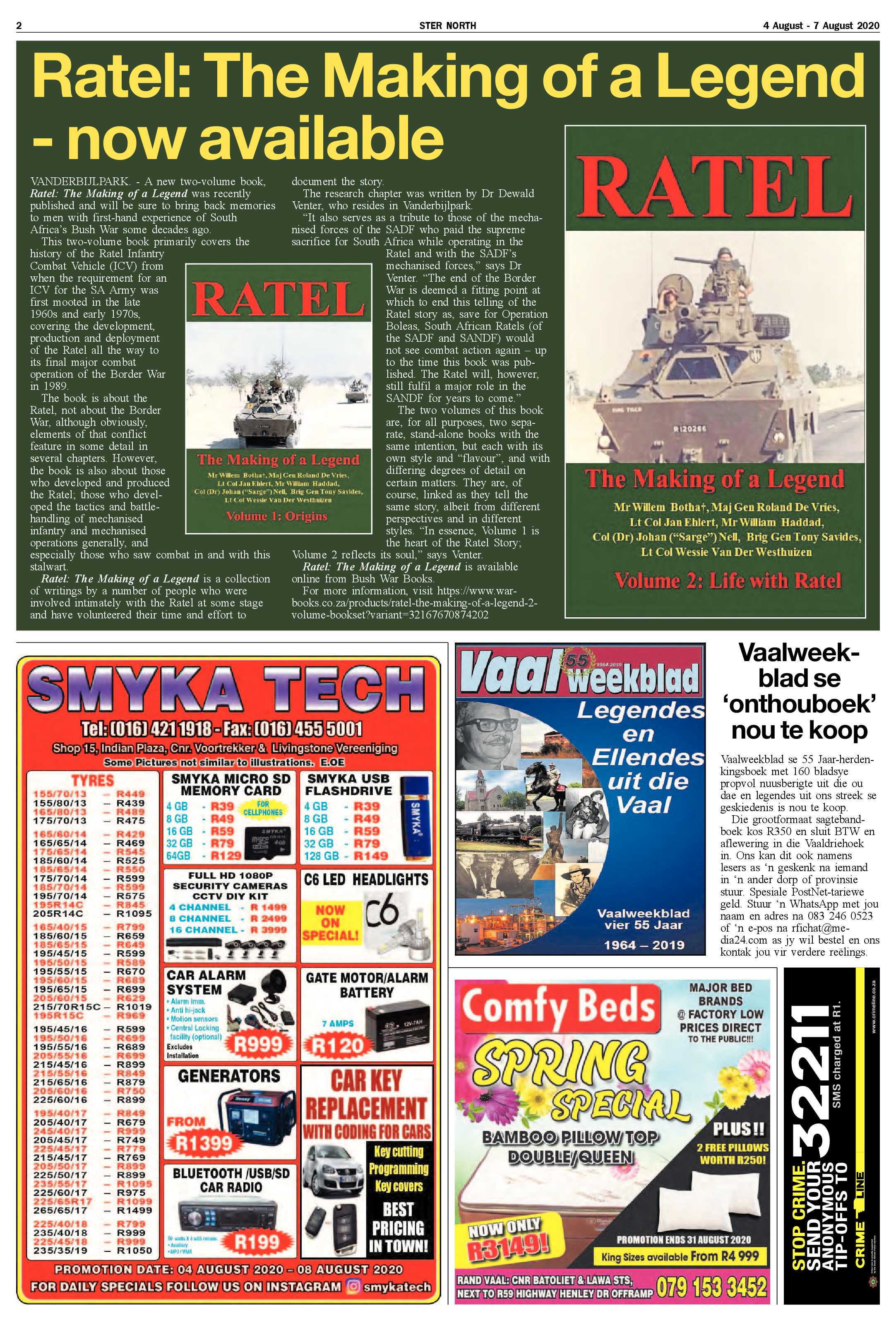 STER NORTH 4 AUGUST – 7 AUGUST 2020 page 2
