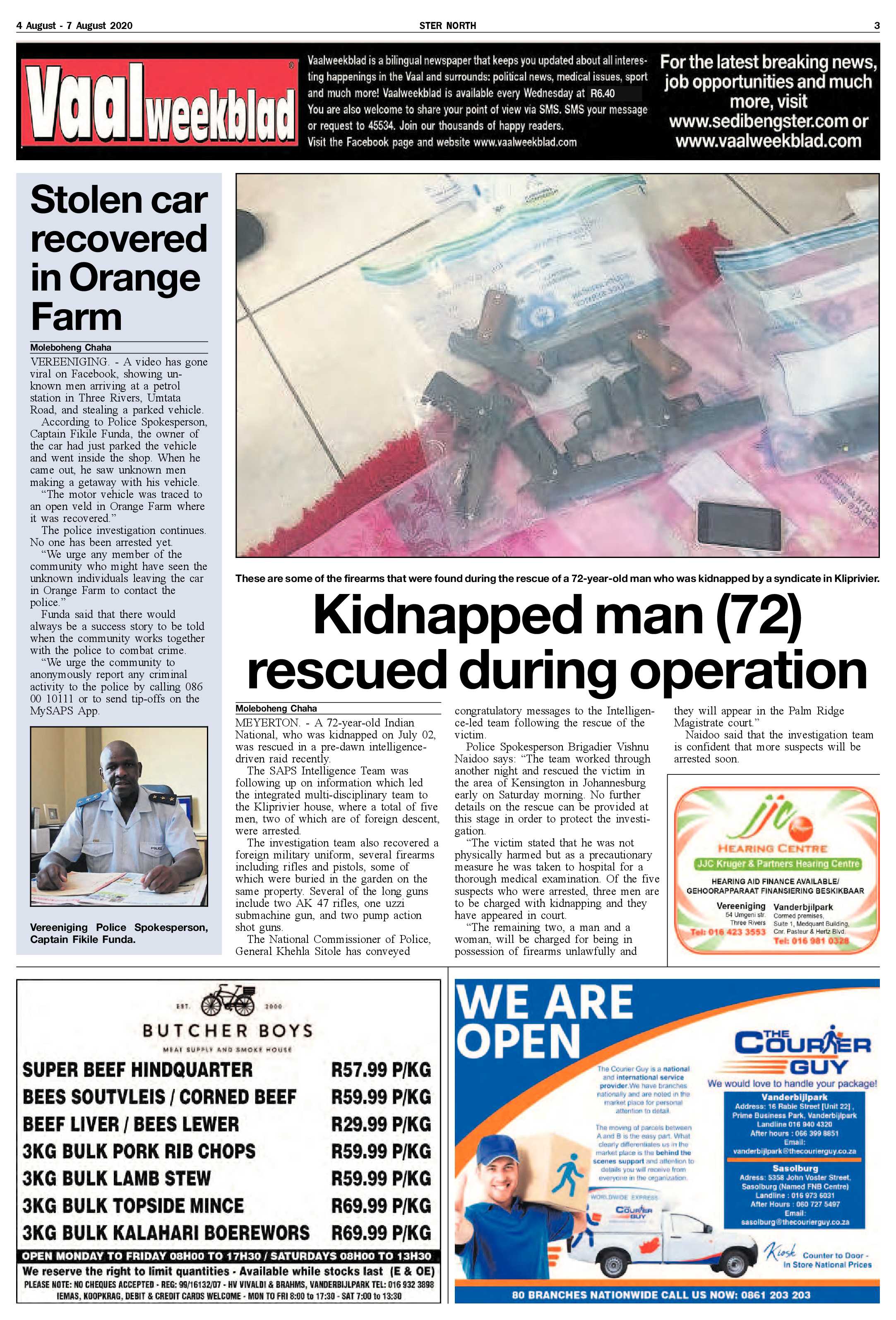 STER NORTH 4 AUGUST – 7 AUGUST 2020 page 3