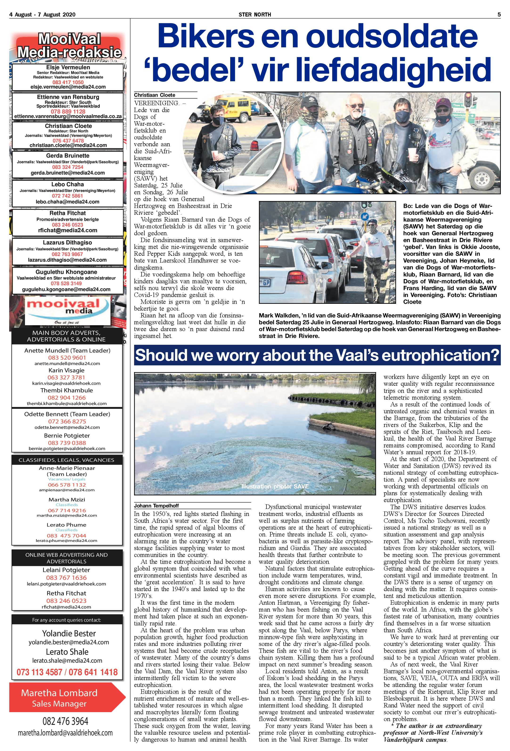 STER NORTH 4 AUGUST – 7 AUGUST 2020 page 5
