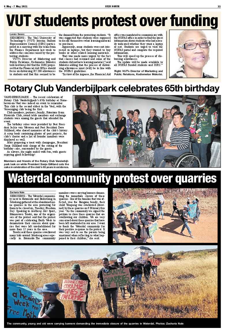 STER NORTH 4 May – 7 May 2021 page 11