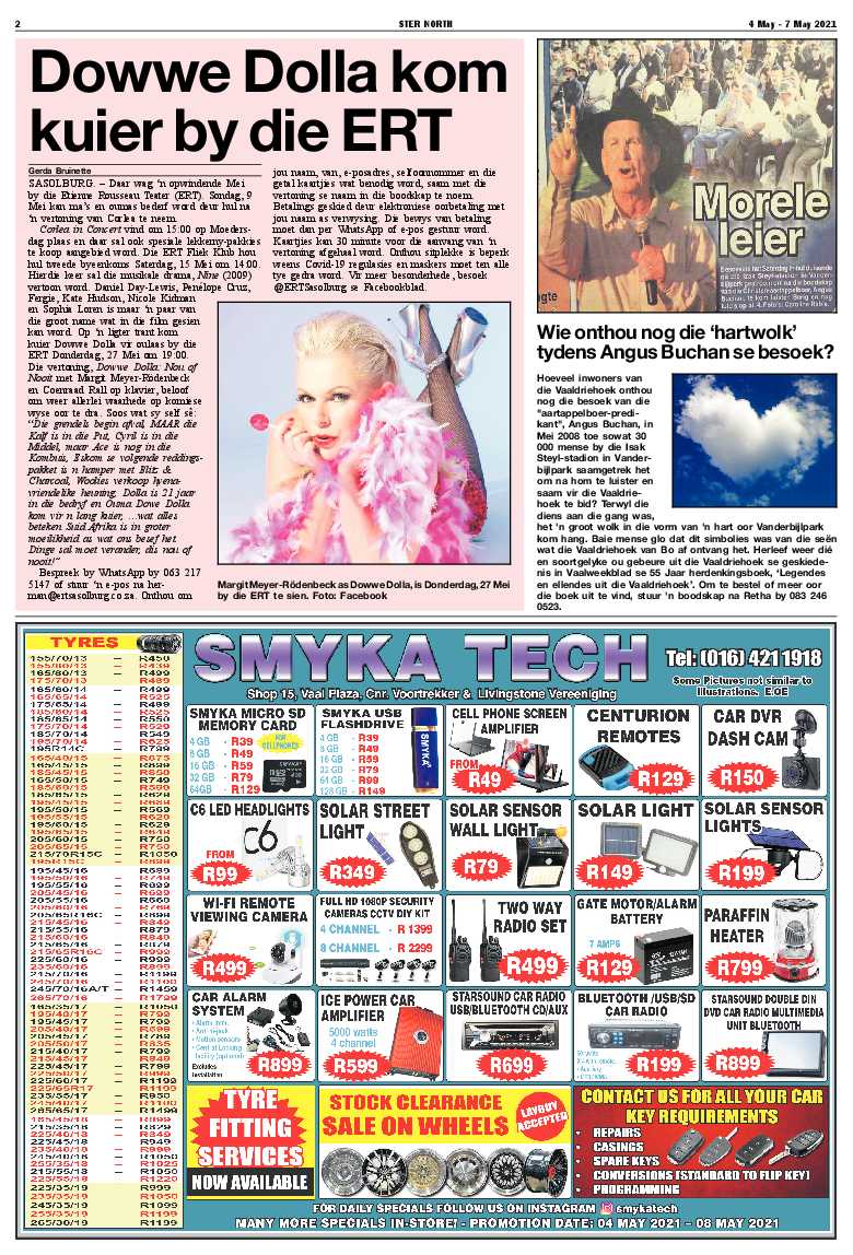 STER NORTH 4 May – 7 May 2021 page 2