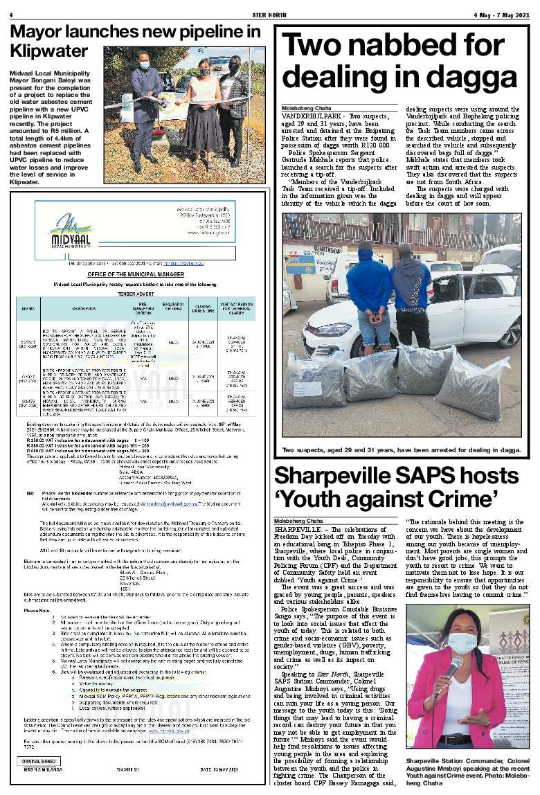 STER NORTH 4 May – 7 May 2021 page 4