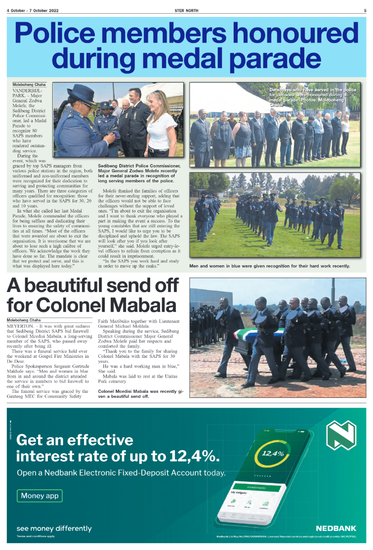STER NORTH 4 October – 7 October 2022 page 5