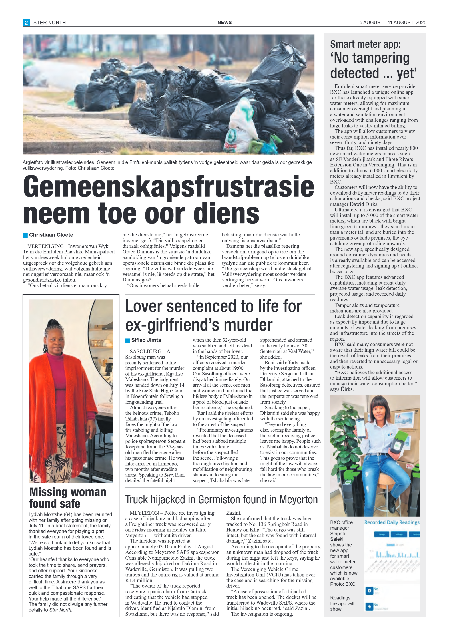 STER NORTH 5 AUGUST – 11 AUGUST, 2025 page 2