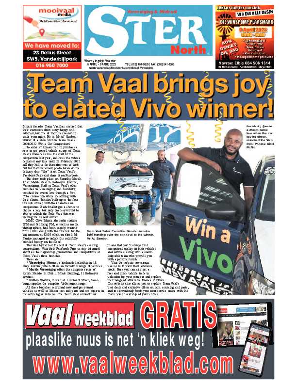 STER NORTH 5 April – 8 April 2022 page 1