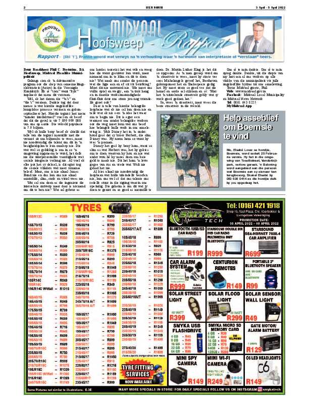 STER NORTH 5 April – 8 April 2022 page 2