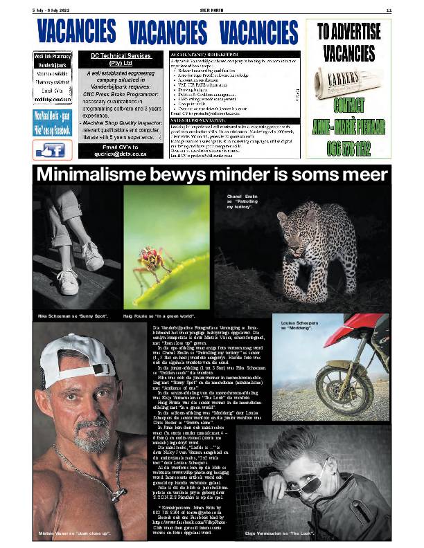STER NORTH 5 July – 8 July 2022 page 11