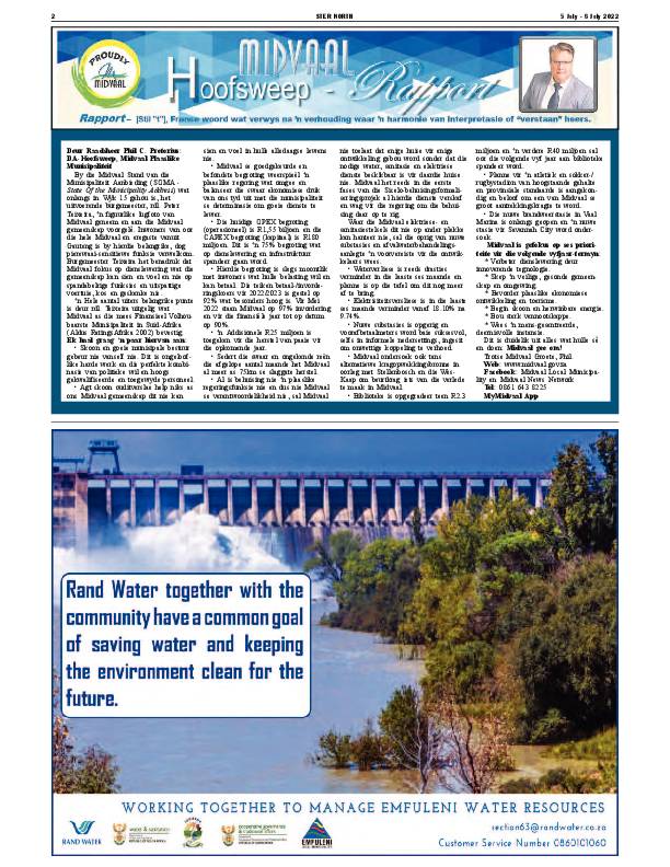 STER NORTH 5 July – 8 July 2022 page 2