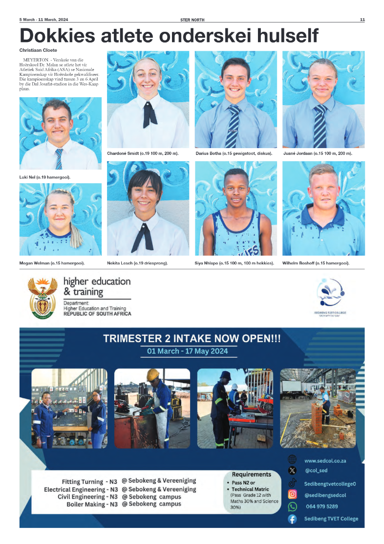STER NORTH 19 March – 25 March, 2024 page 11