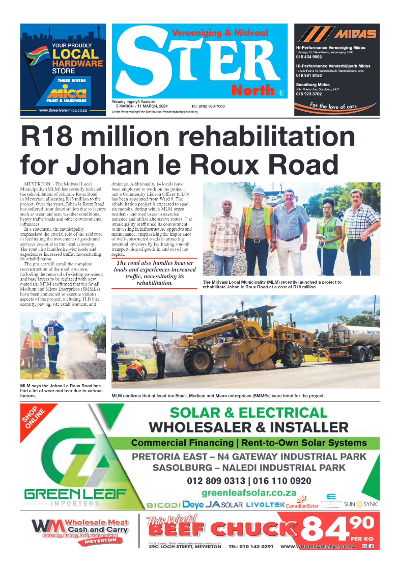 STER NORTH 5 March – 11 March, 2024 page 1
