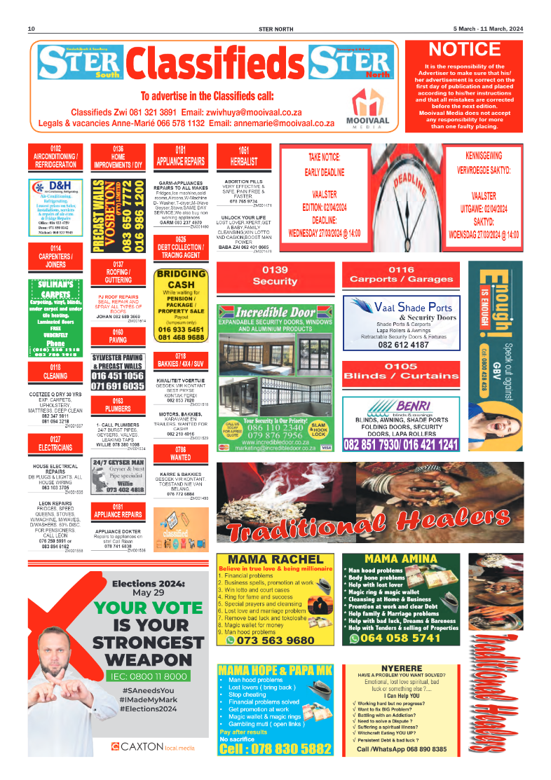 STER NORTH 5 March – 11 March, 2024 page 10