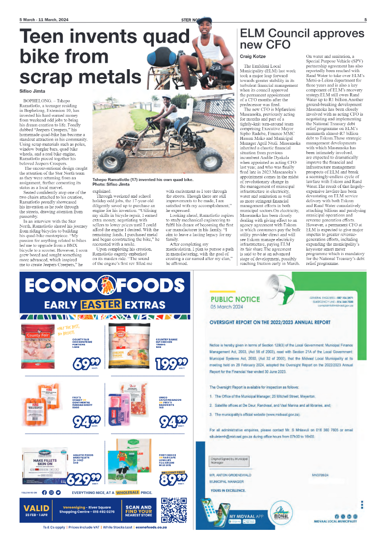 STER NORTH 5 March – 11 March, 2024 page 5