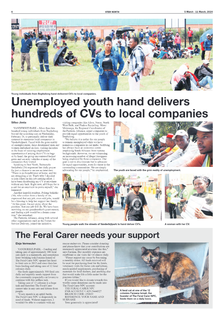 STER NORTH 5 March – 11 March, 2024 page 6
