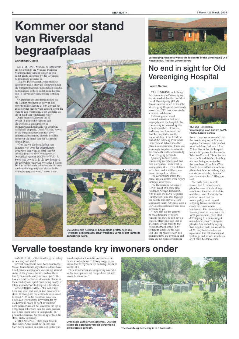 STER NORTH 5 March – 11 March, 2024 page 8
