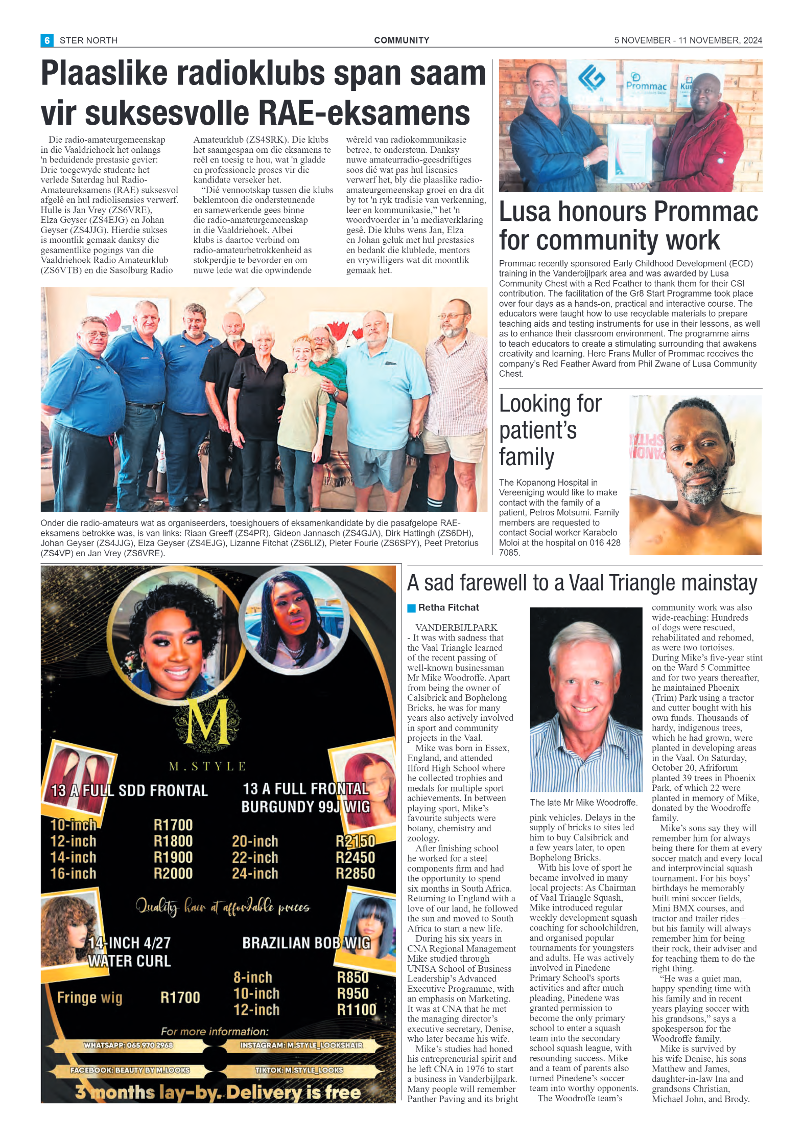 STER NORTH 5 NOVEMBER – 11 NOVEMBER, 2024 page 6