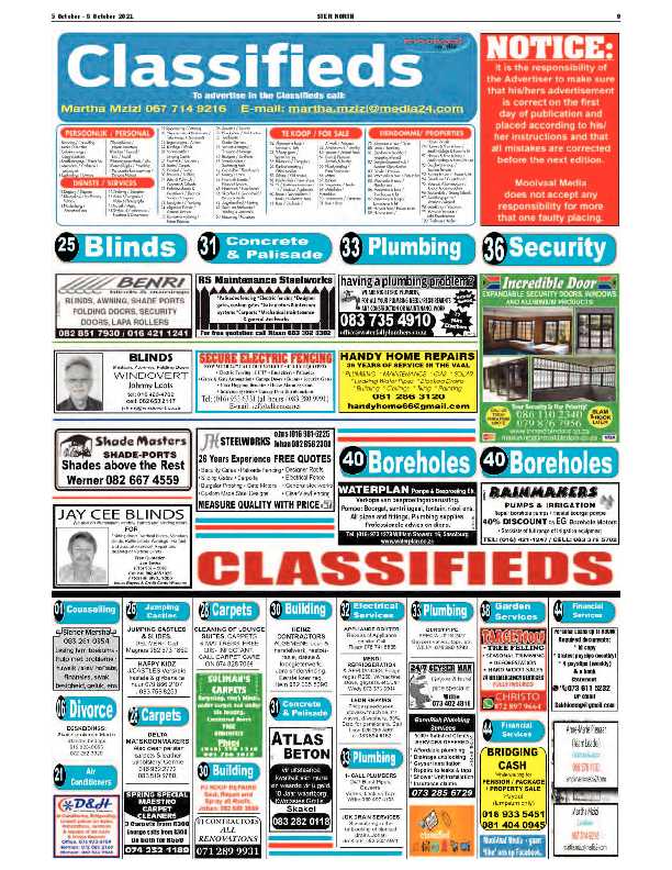 STER NORTH 5 October – 8 October 2021 page 10