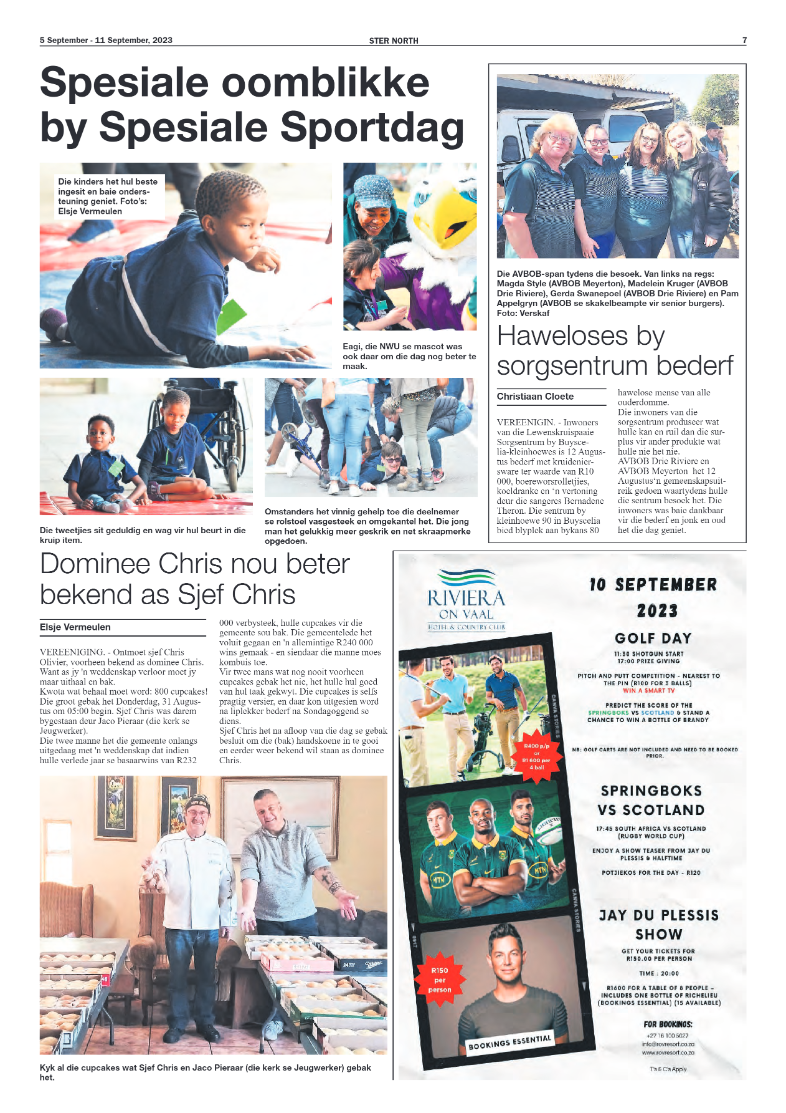 STER NORTH 5 September – 11 September, 2023 page 7