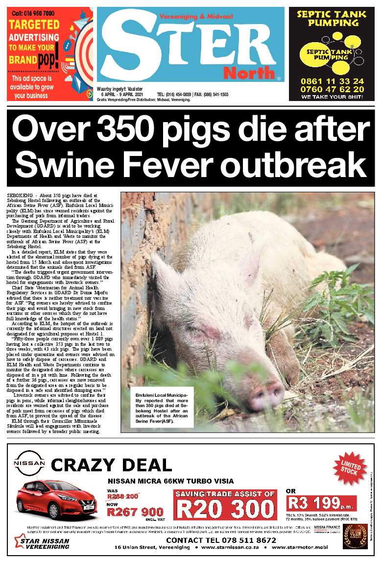 STER NORTH 6 April – 9 April 2021 page 1