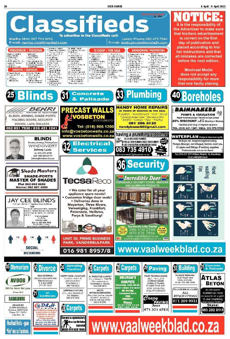 STER NORTH 6 April – 9 April 2021 page 10