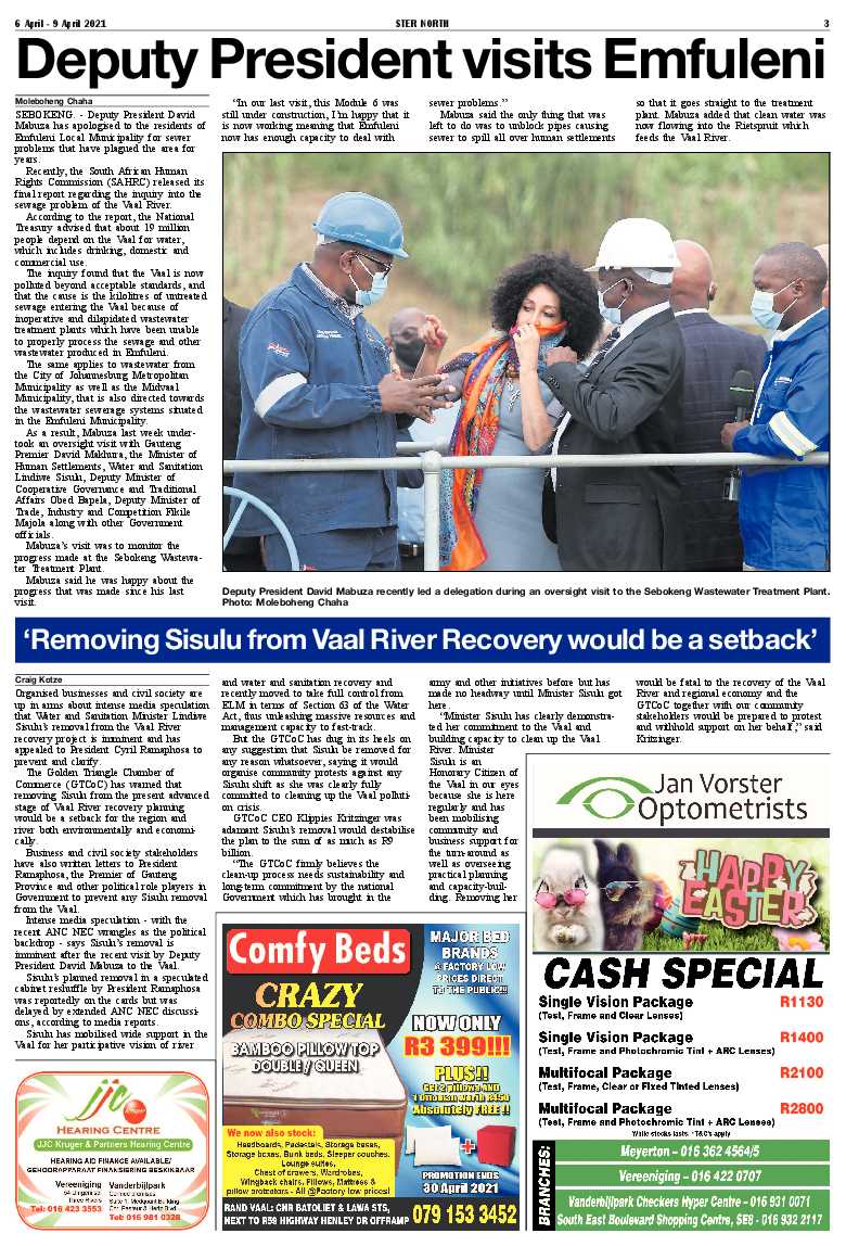 STER NORTH 6 April – 9 April 2021 page 3