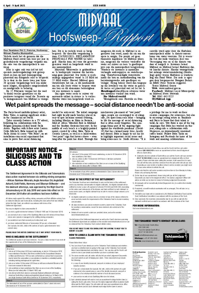 STER NORTH 6 April – 9 April 2021 page 7