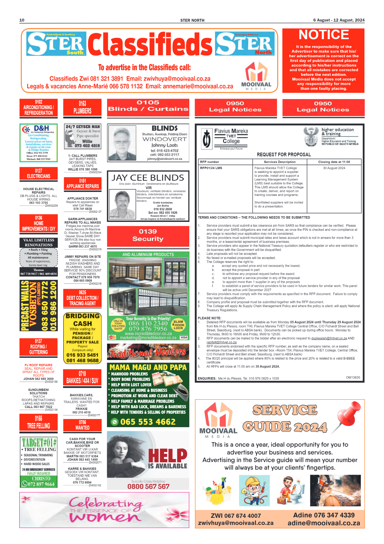 STER NORTH 6 August – 12 August, 2024 page 10