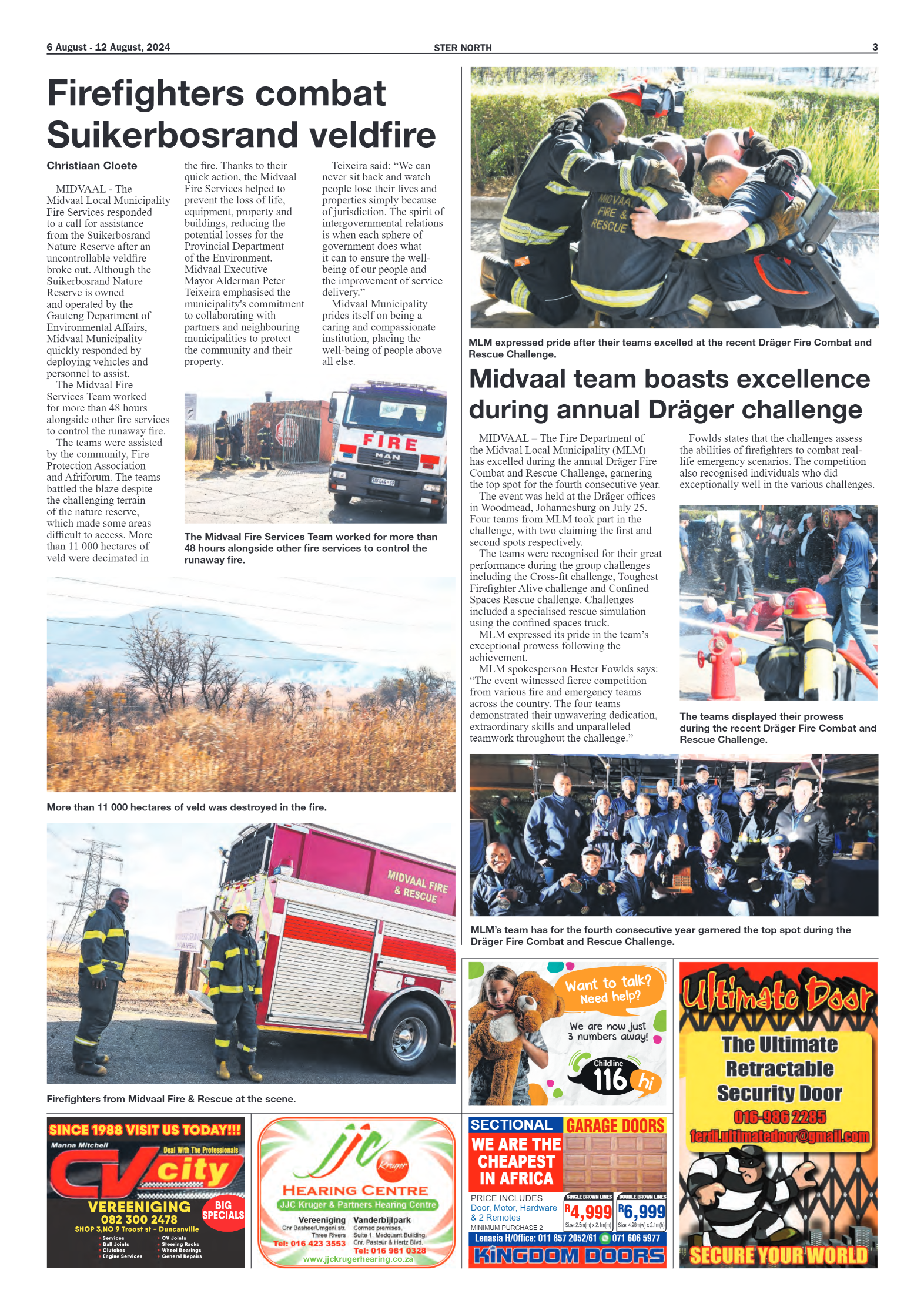 STER NORTH 6 August – 12 August, 2024 page 3