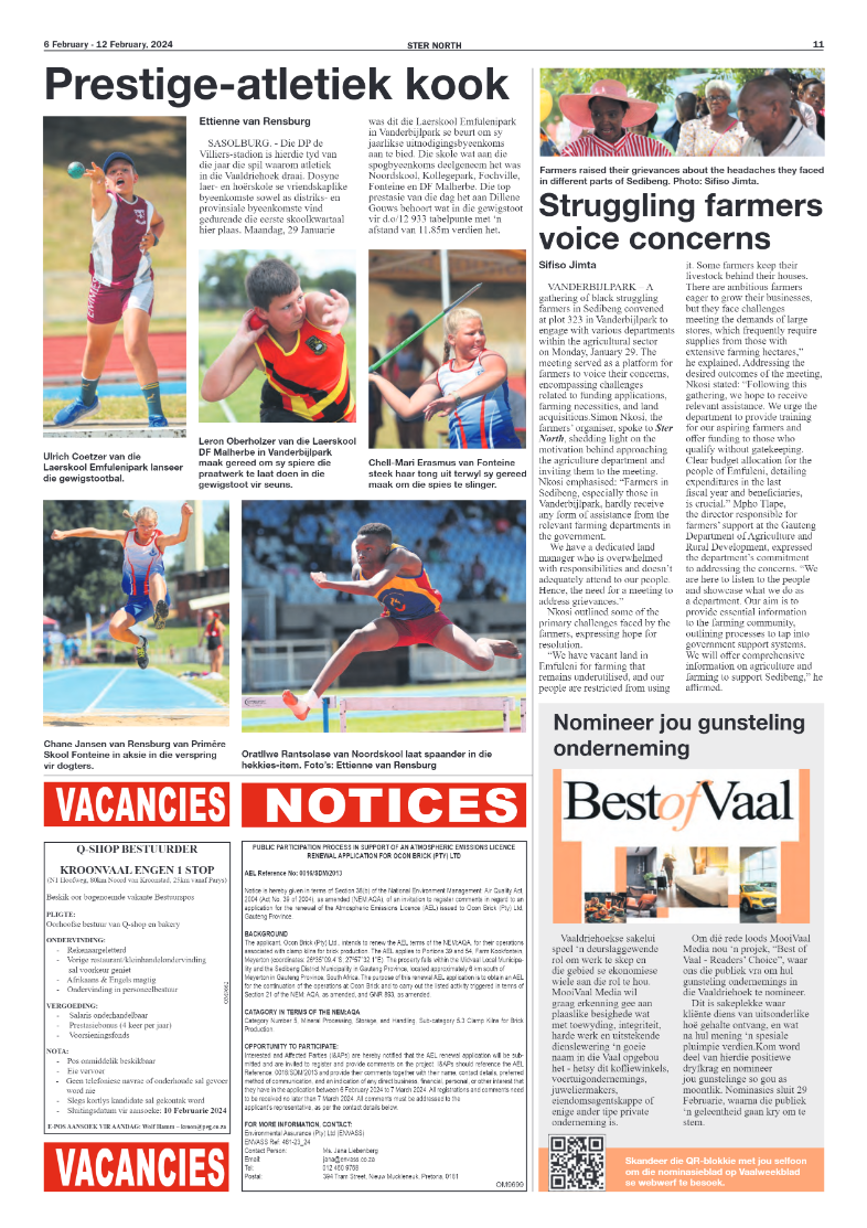 STER NORTH 6 February – 12 February, 2024 page 10
