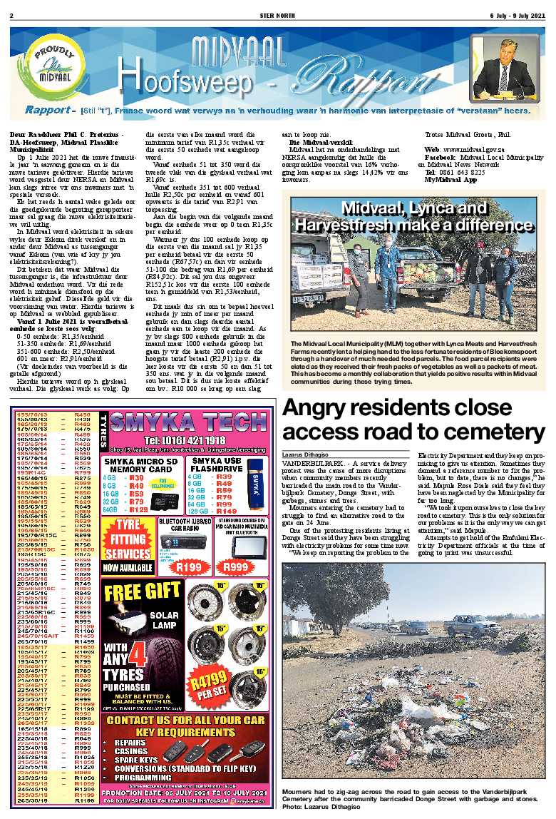 STER NORTH 6 July – 9 July 2021 page 2