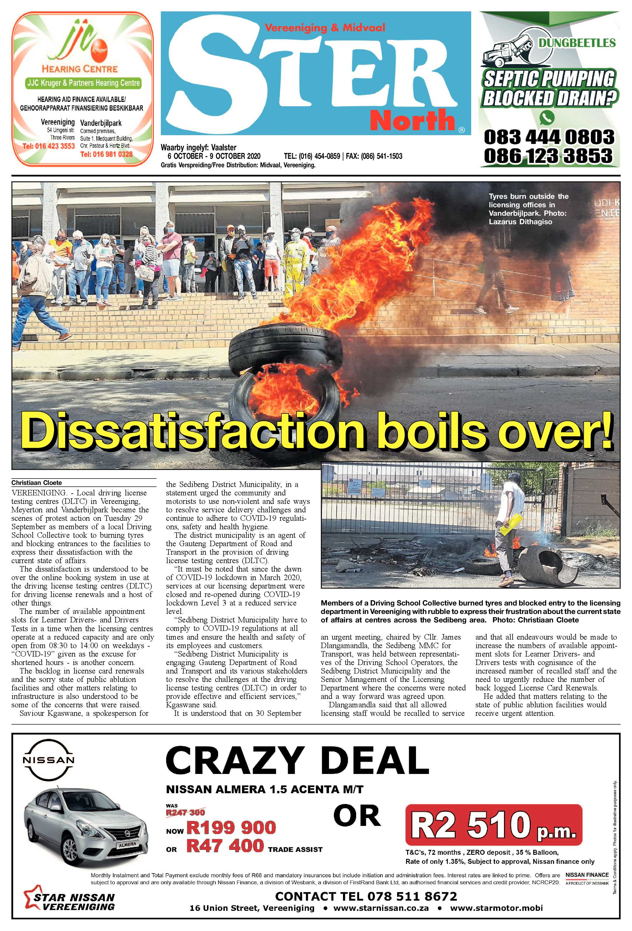 STER NORTH 6 October – 9 October 2020 page 1