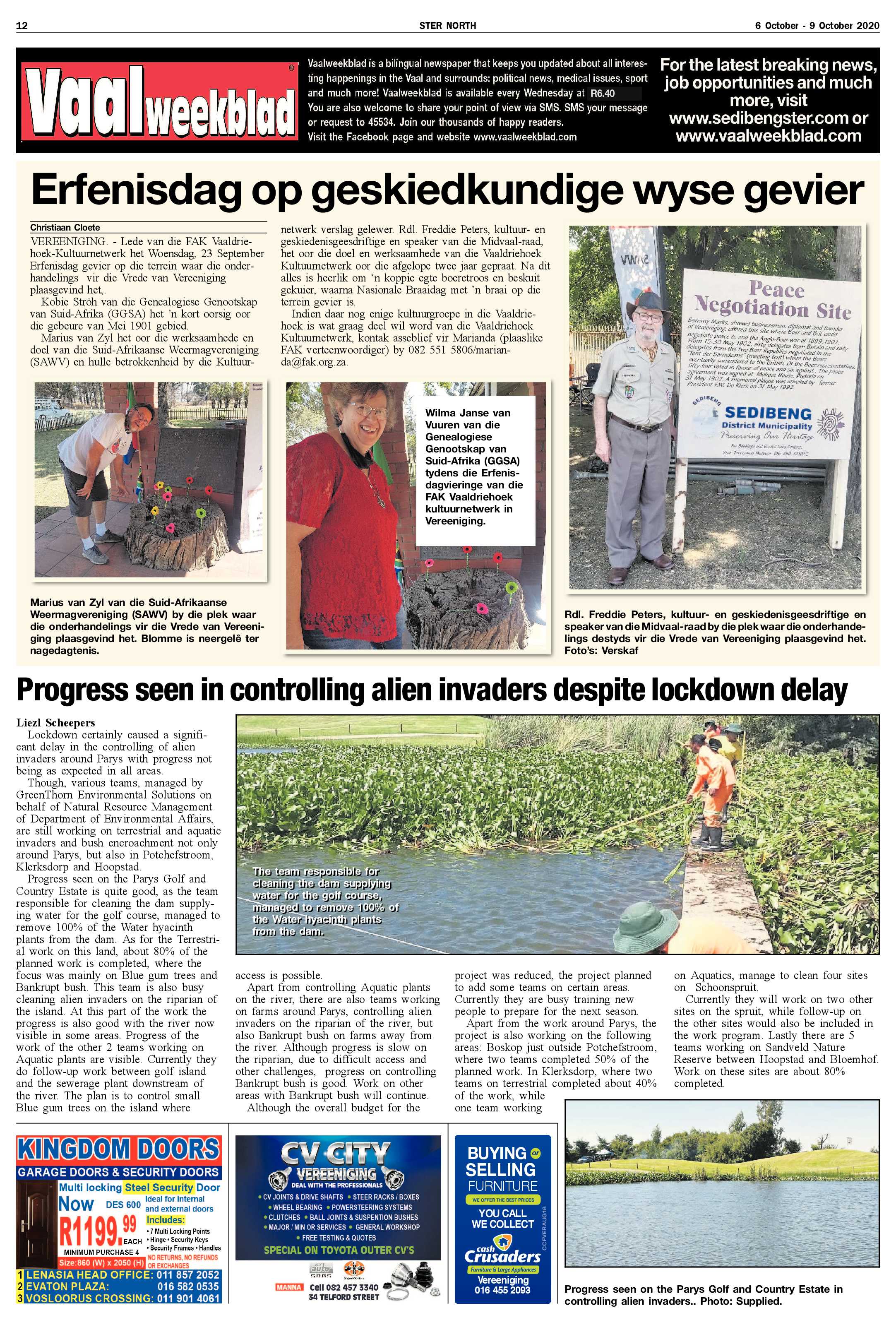STER NORTH 6 October – 9 October 2020 page 12