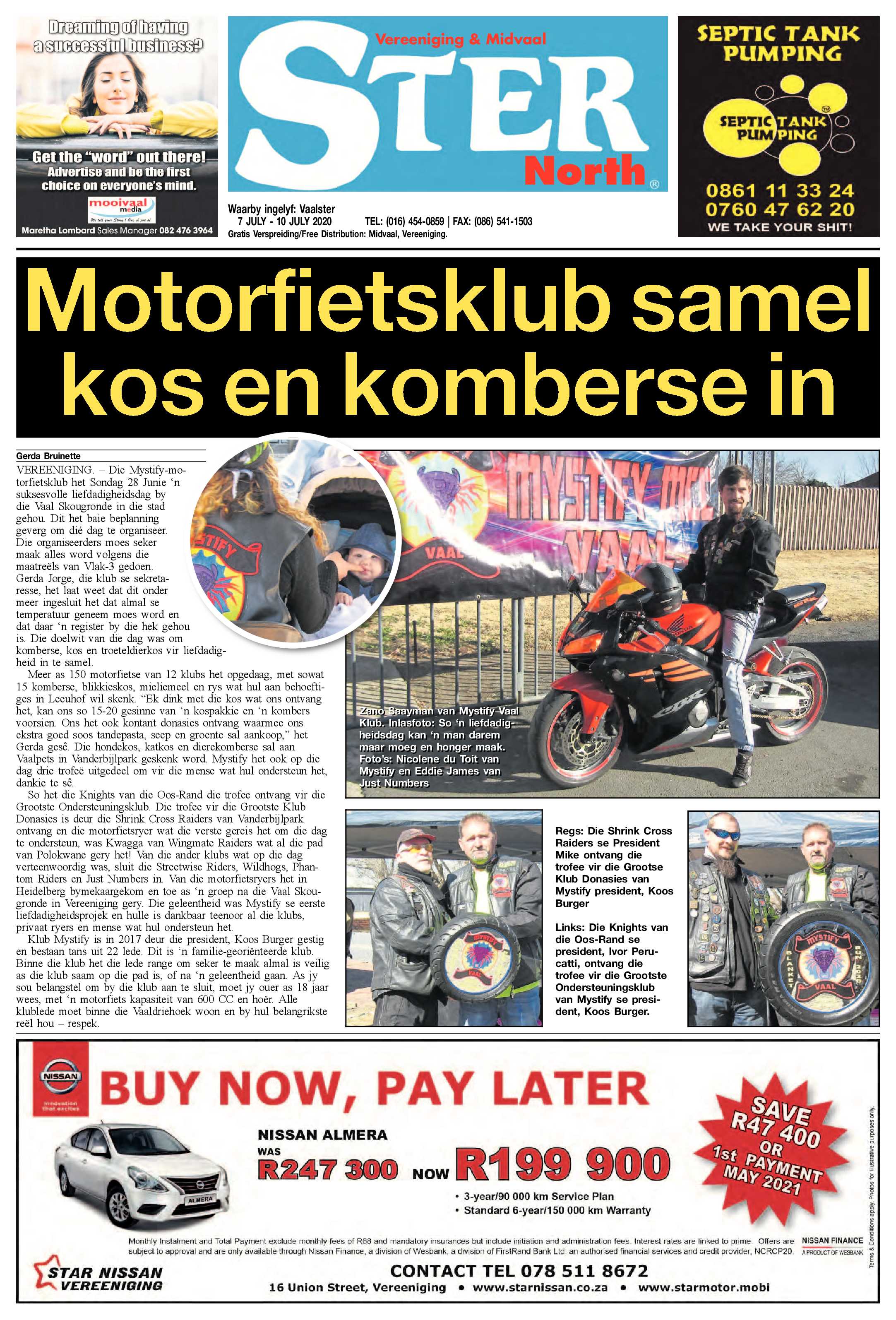 NORTH STER 7 JULY – 10 JULY 2020 page 1