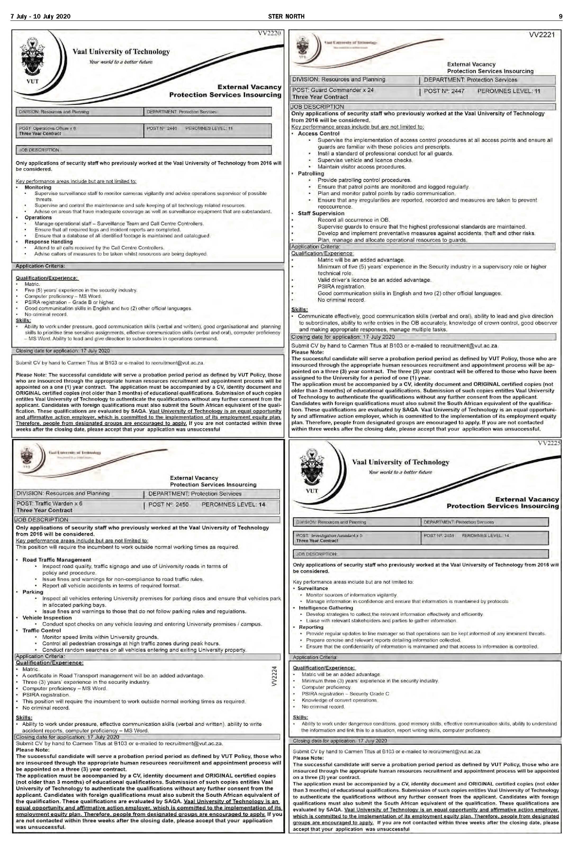 NORTH STER 7 JULY – 10 JULY 2020 page 9