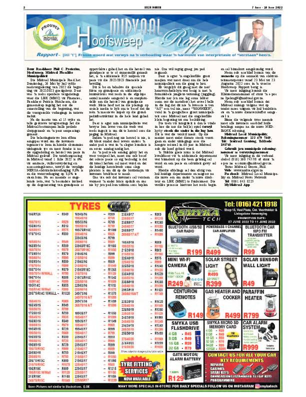 STER NORTH 7 June – 10 June 2022 page 2