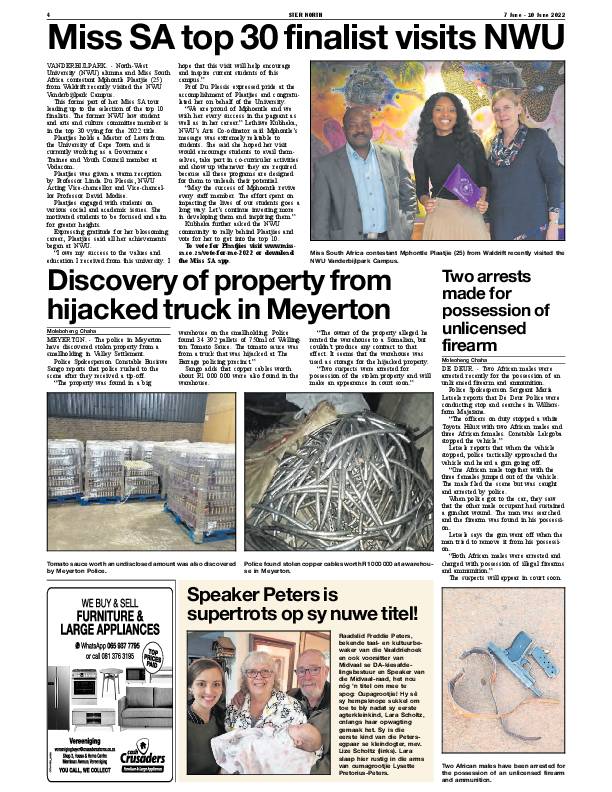 STER NORTH 7 June – 10 June 2022 page 4