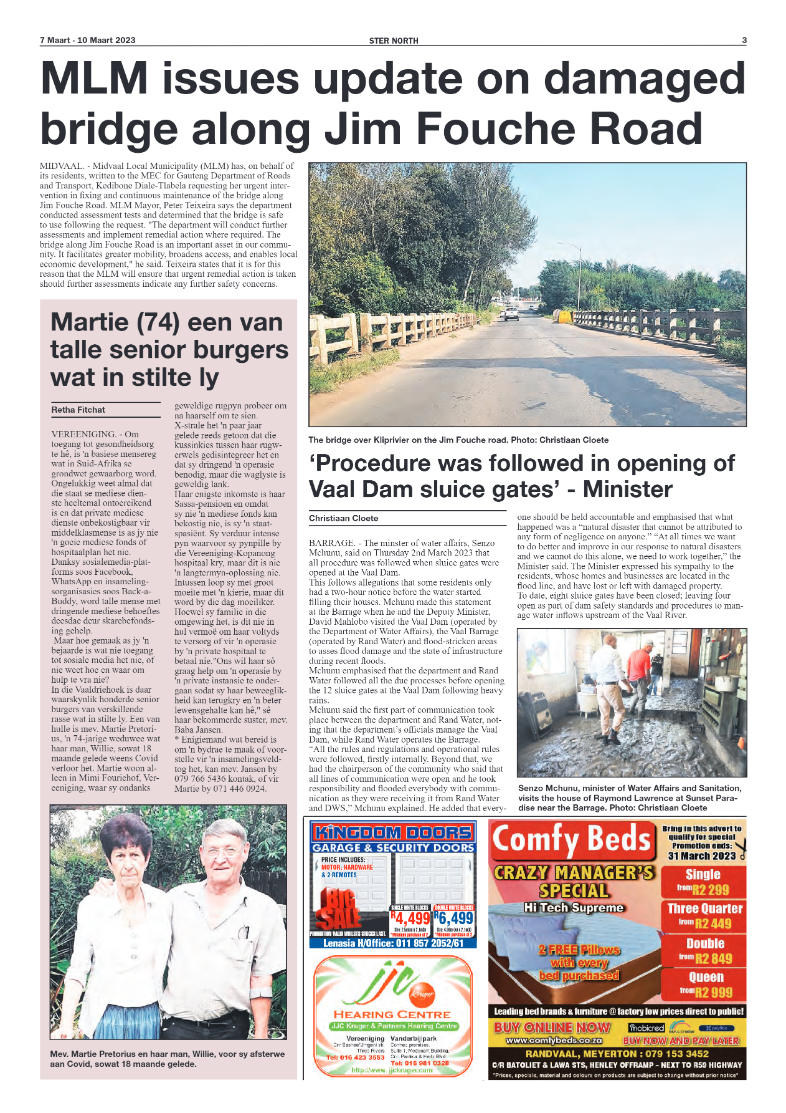 STER NORTH 7 Maart – 10 Maart 2023 page 3