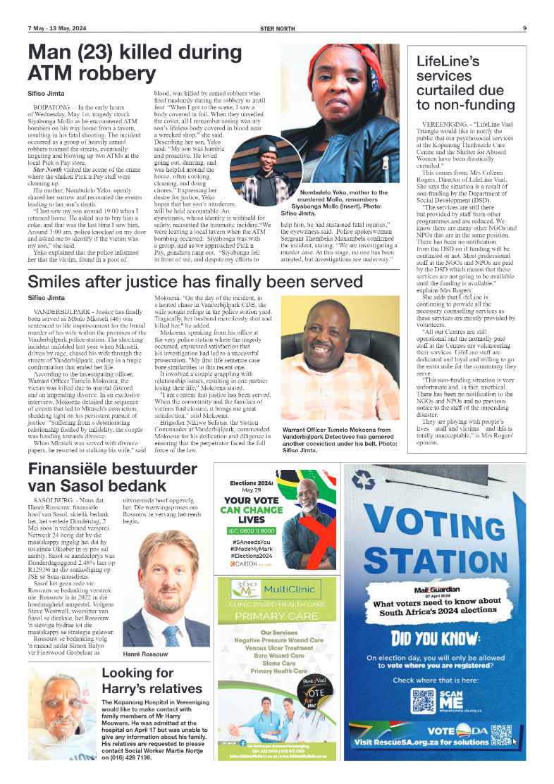 STER NORTH 7 May – 13 May, 2024 page 9