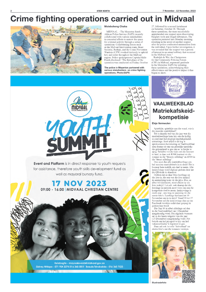STER NORTH 7 November – 13 November, 2023 page 2