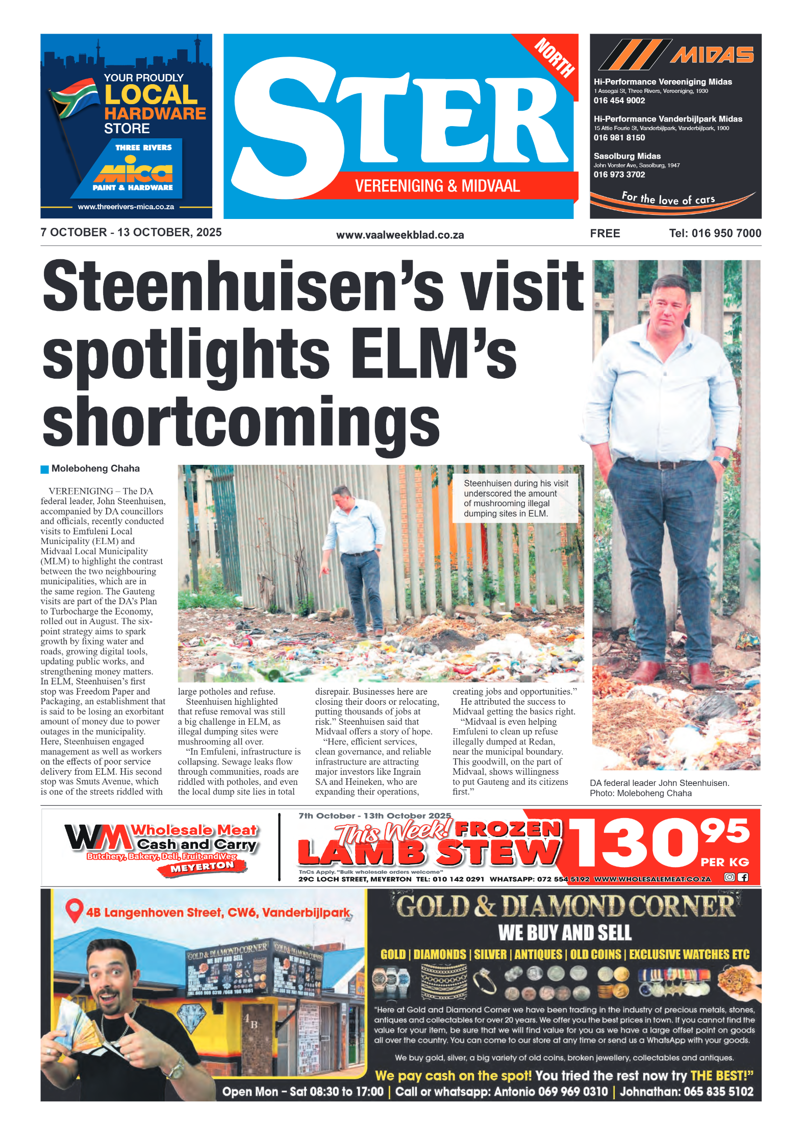 STER NORTH 7 OCTOBER – 13 OCTOBER, 2025 page 1