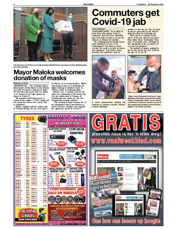 STER NORTH – 7 September – 10 September 2021 page 2